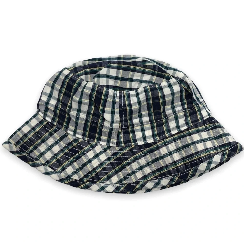 VINTAGE Gymboree Gymsport Plaid‎ Bucket Hat Small 2-3 yrs. 1998